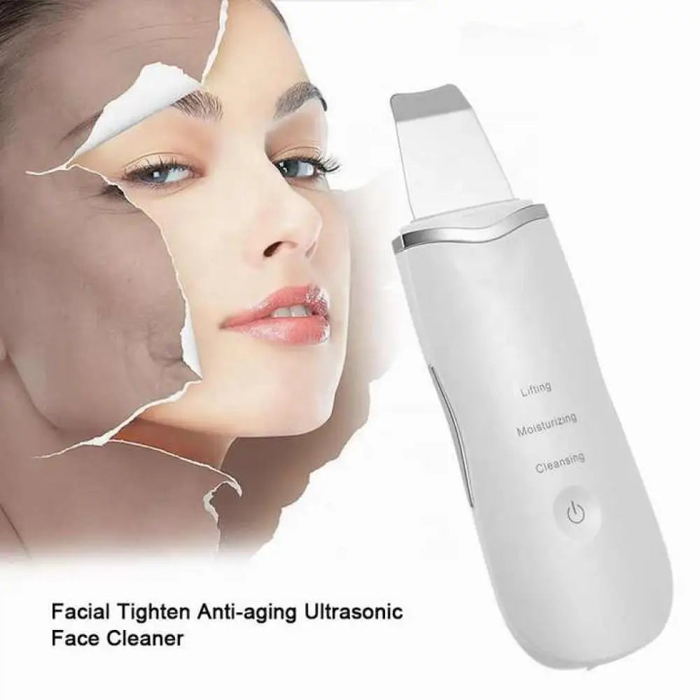 Espátula Ultrasónica Facial – Removedor de Puntos Negros y Masajeador | Tu Belleza & Tu Mascota